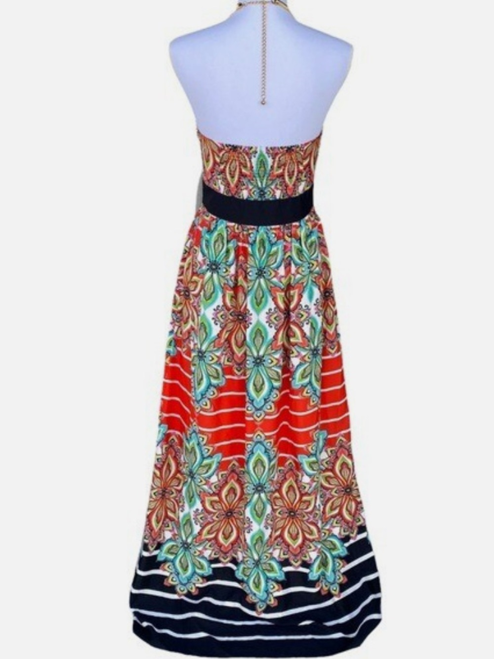 Eliza J maxi floral dress EUC size 2 - Picture 4 of 13